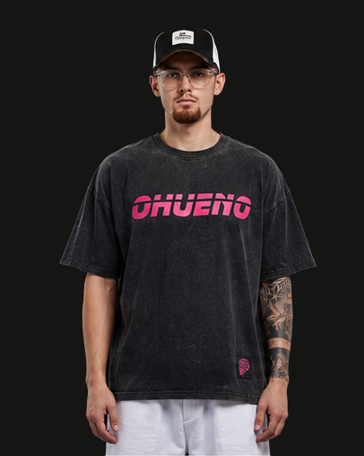 Футболка Washed графіт - 1