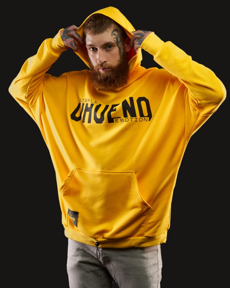 Oversized hoodie (yellow)